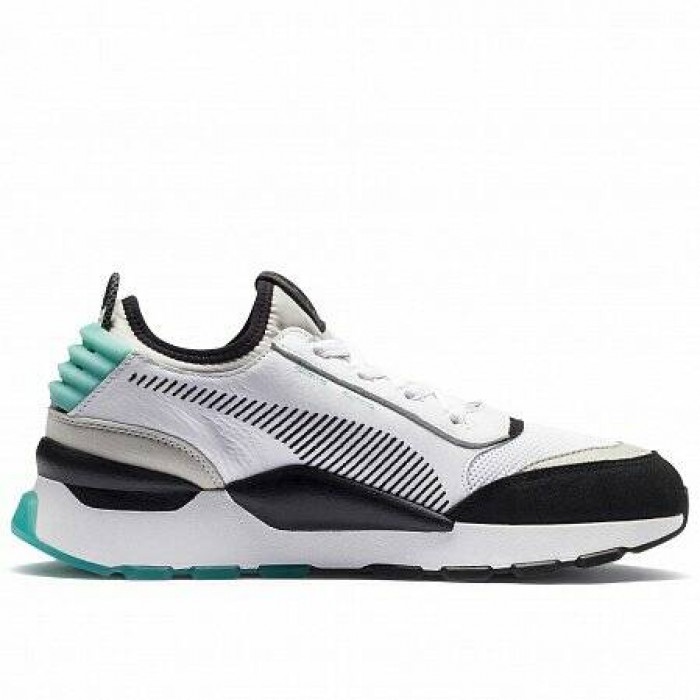 Кроссовки Puma RS-0 RE-INVENTION (Цвет White-Gray Violet-Biscay Green)