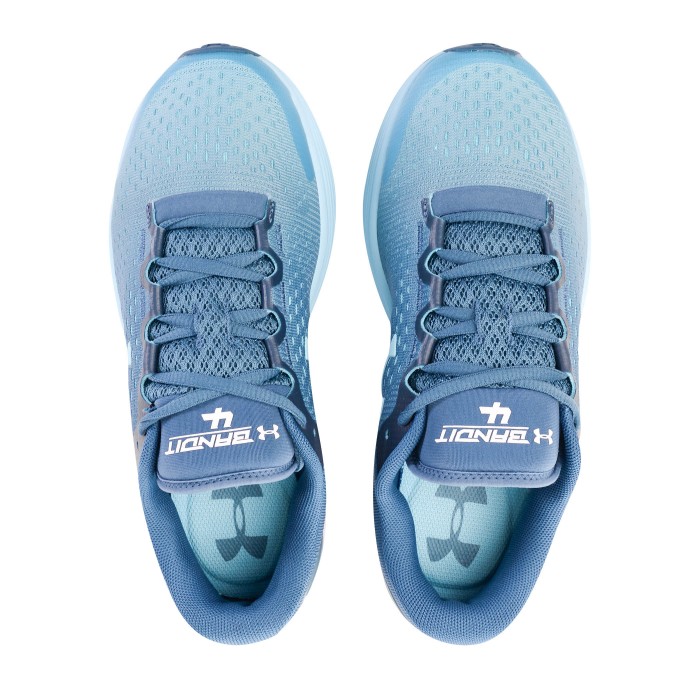 Кроссовки Under Armour CHARGED BANDIT 4 (Цвет Static Blue-White)