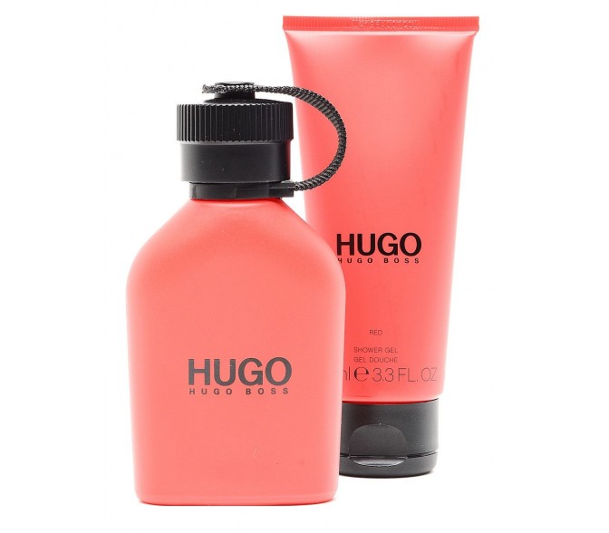 Подарочный набор Hugo Boss Red (M) set (75ml edt+100ml s/g)