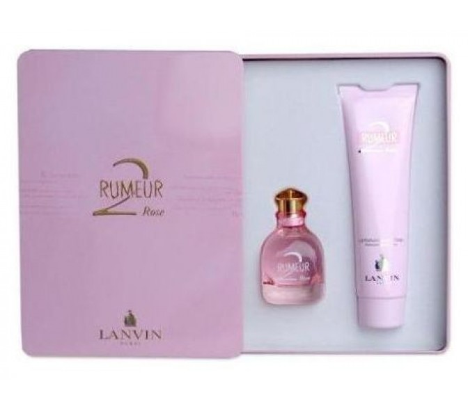 Подарочный набор Lanvin Rumeur 2 Rose (L) set (50ml edp+b/l 100ml)
