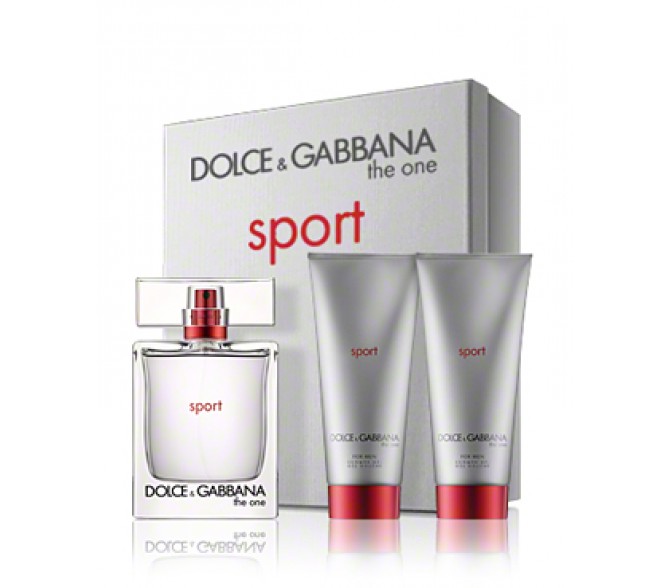 Подарочный набор Dolce&Gabbana The One Sport (M) set(50ml+50a/sh balm+50sh/g)