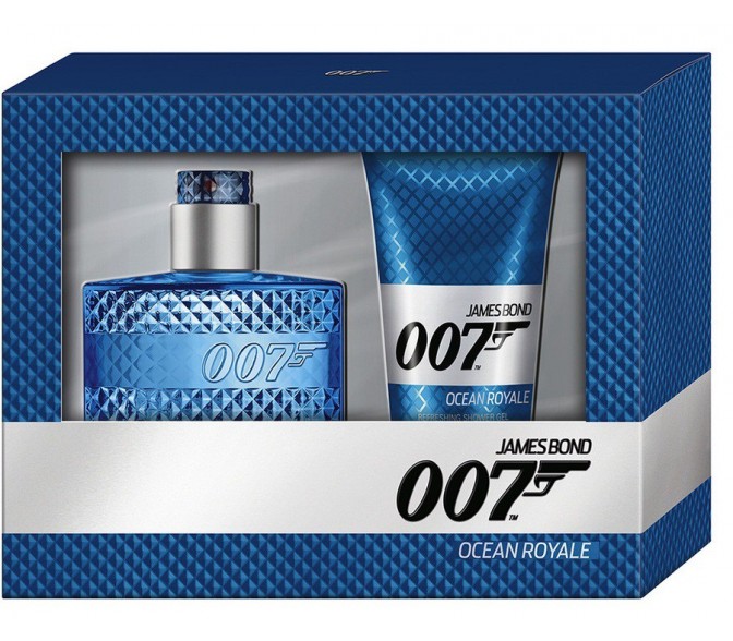Подарочный набор Eon Productions James Bond 007 (M) set (30ml edt+50ml s/g)