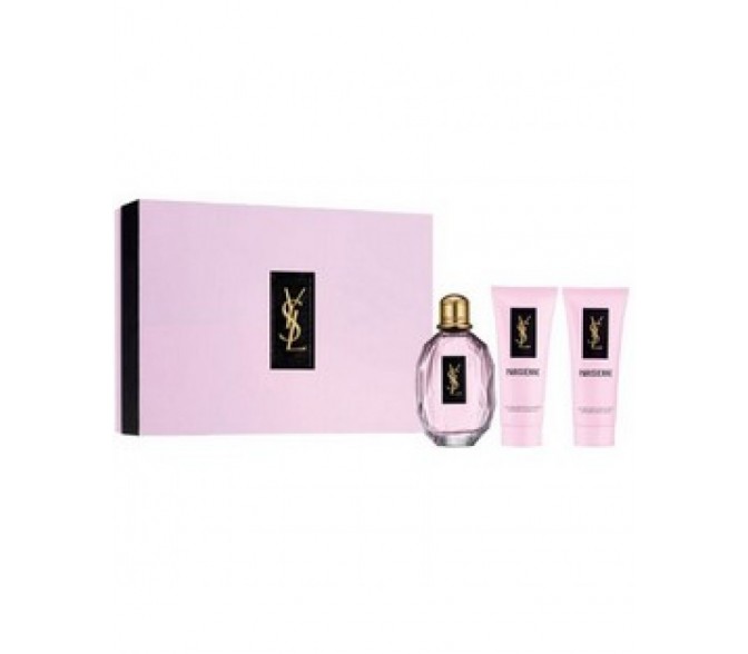 Подарочный набор Yves Saint Laurent Parisienne (L) set (50ml edp+50mlb/l+50ml s/g)