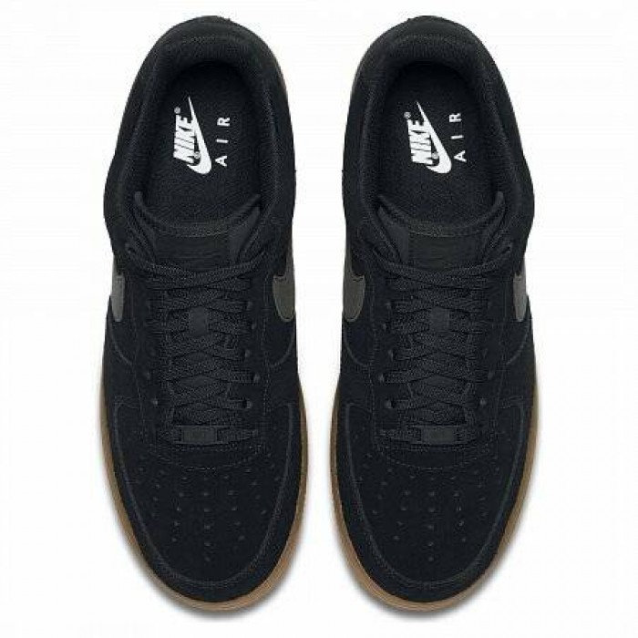 Кроссовки Nike AIR FORCE 1 07 LV8 SUEDE (Цвет Black)