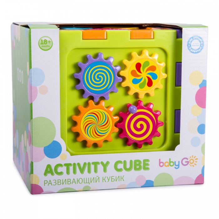 Куб простой Baby Go развивающий