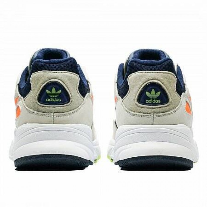 Кроссовки Adidas Originals YUNG-96 (Цвет Collegiate Navy-Raw White-Solar Orange)