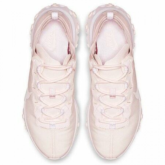 Кроссовки Nike REACT ELEMENT 55  (Цвет Pale Pink-White)