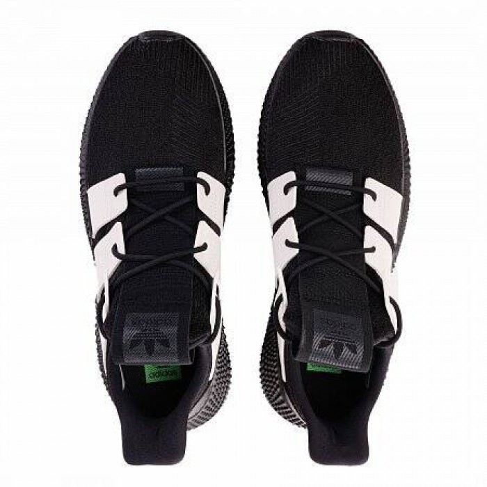 Кроссовки Adidas Originals PROPHERE (Цвет Сore black-White-Shock lime)