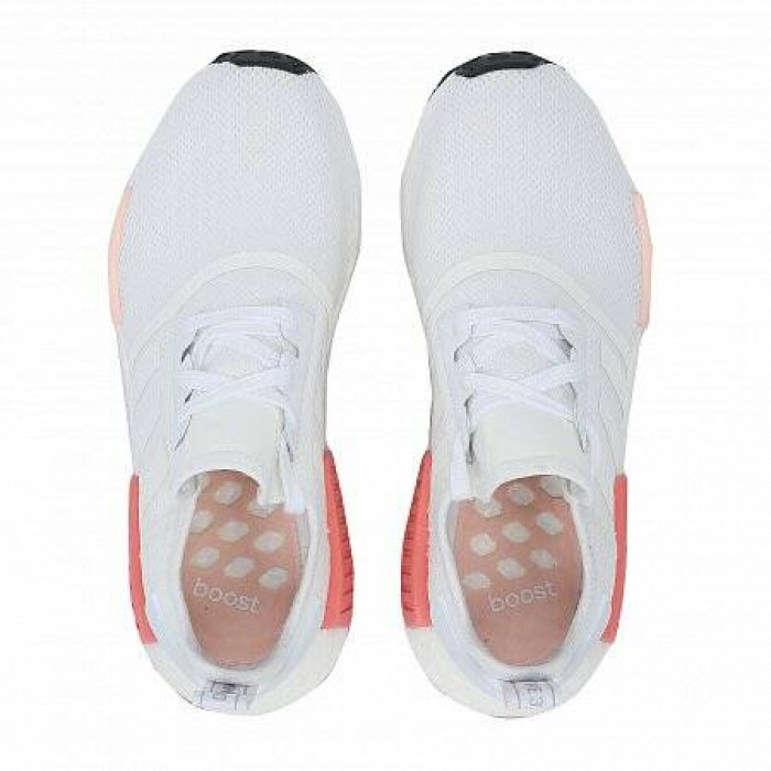 Кроссовки Adidas Originals NMD_R1 (Цвет White-Pink)