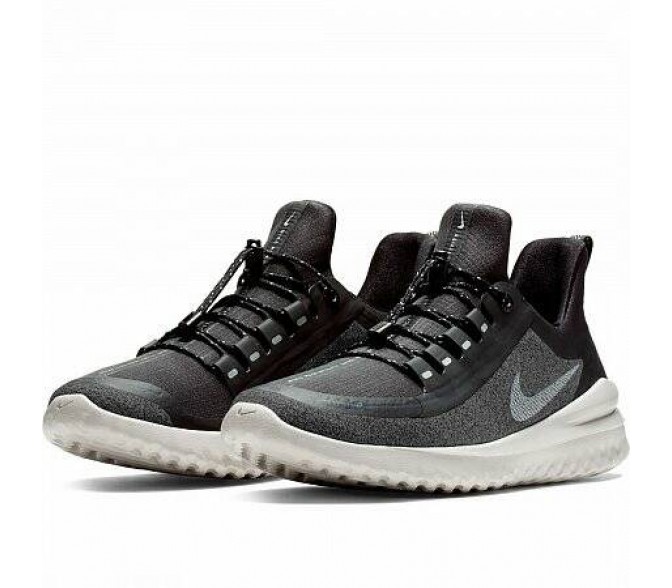 Кроссовки Nike RENEW RIVAL SHIELD (Цвет Black-Metallic Silver-Cool Grey)