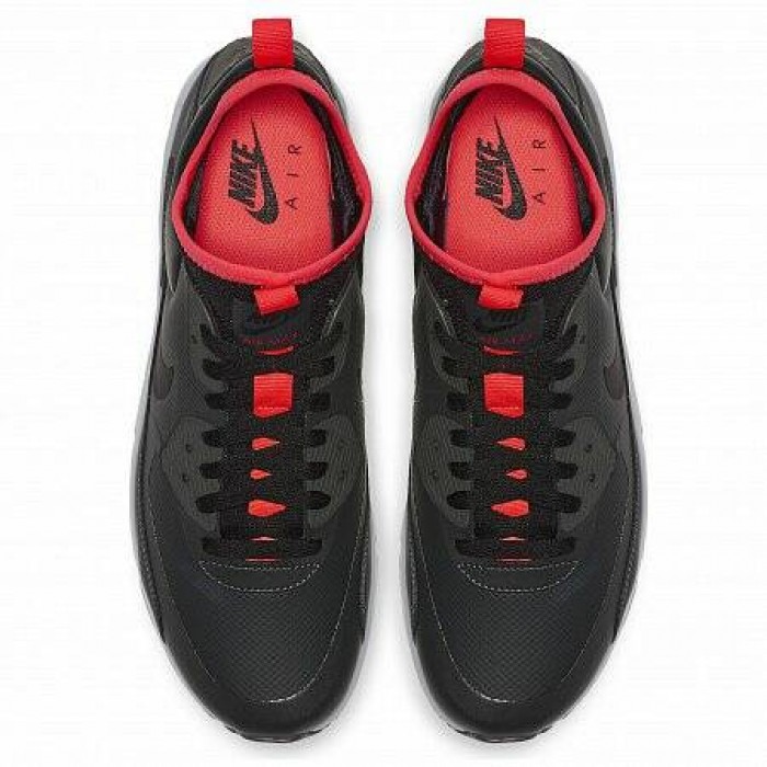 Кроссовки Nike AIR MAX 90 ULTRA MID WINTER (Цвет Anthracite-Black-Solar Red)
