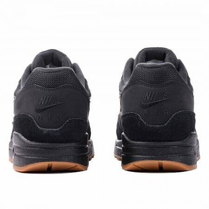 Кроссовки Nike AIR MAX 1  (Цвет Black-Gum Med Brown)