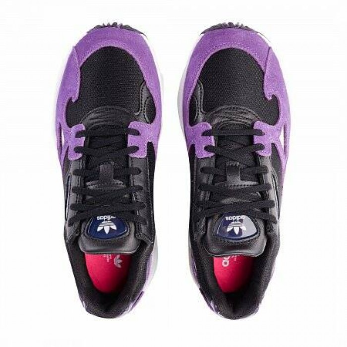 Кроссовки Adidas Originals FALCON (Цвет Ftwr White-Ftwr White-Active Purple)