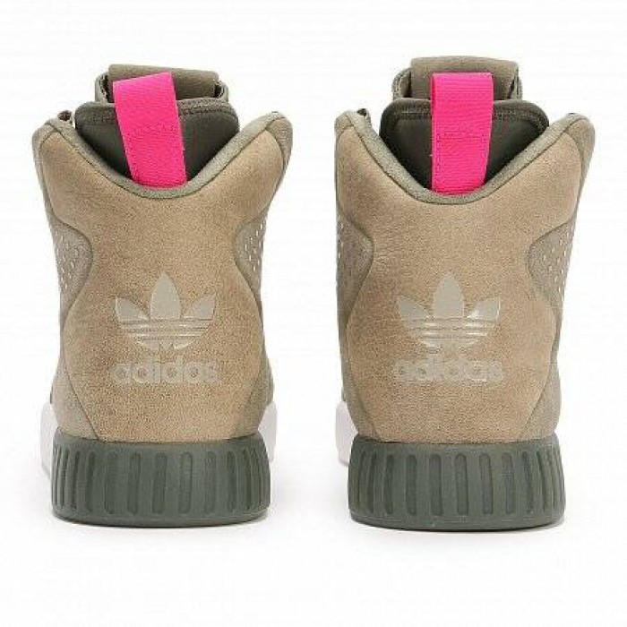 Кроссовки Adidas Originals TUBULAR INVADER 2.0 (Цвет Brown-Pink)