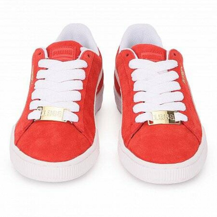 Кроссовки Puma SUEDE CLASSIC BBOY FABULOUS FLAME SCARLET (Цвет Red-White)