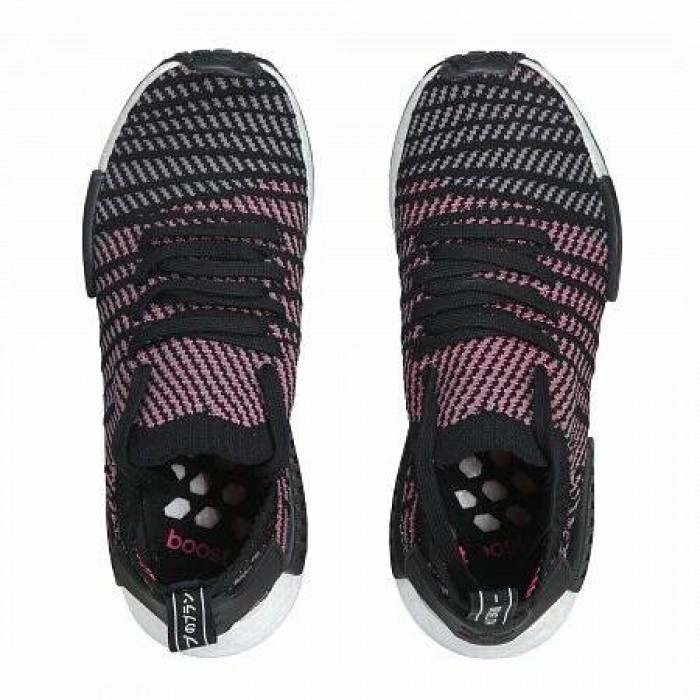 Кроссовки Adidas Originals NMD R1 STLT PRIMEKNIT (Цвет Violet-Black)