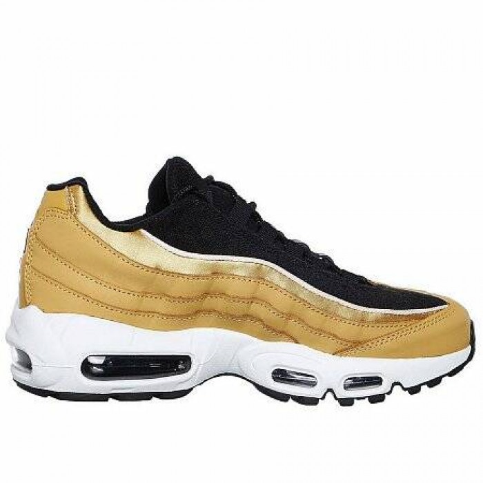 Кроссовки Nike AIR MAX 95 LUX (Цвет Wheat Gold-Wheat Gold-Black-Guava Ice)