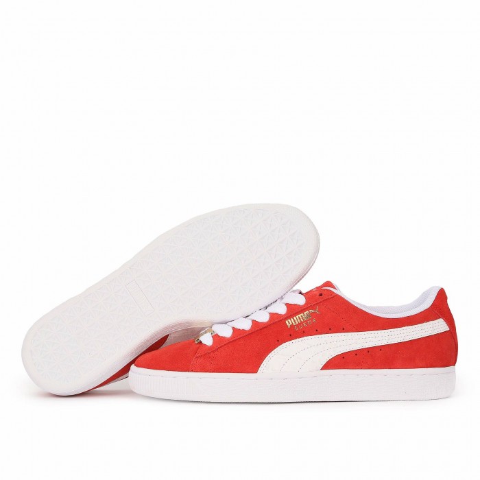 Кроссовки Puma SUEDE CLASSIC BBOY FABULOUS FLAME SCARLET (Цвет Red-White)