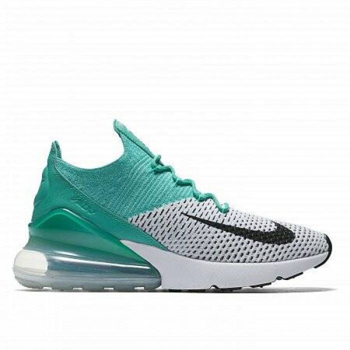 Кроссовки Nike AIR MAX 270 FLYKNIT (Цвет Turquoise-White)
