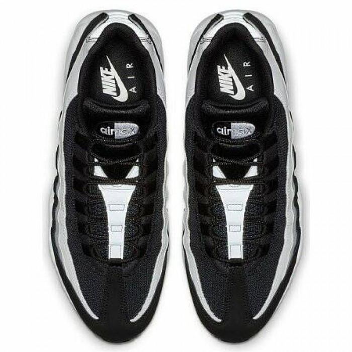 Кроссовки Nike AIR MAX 95 ESSENTIAL (Цвет Black-White-Wolf Grey)