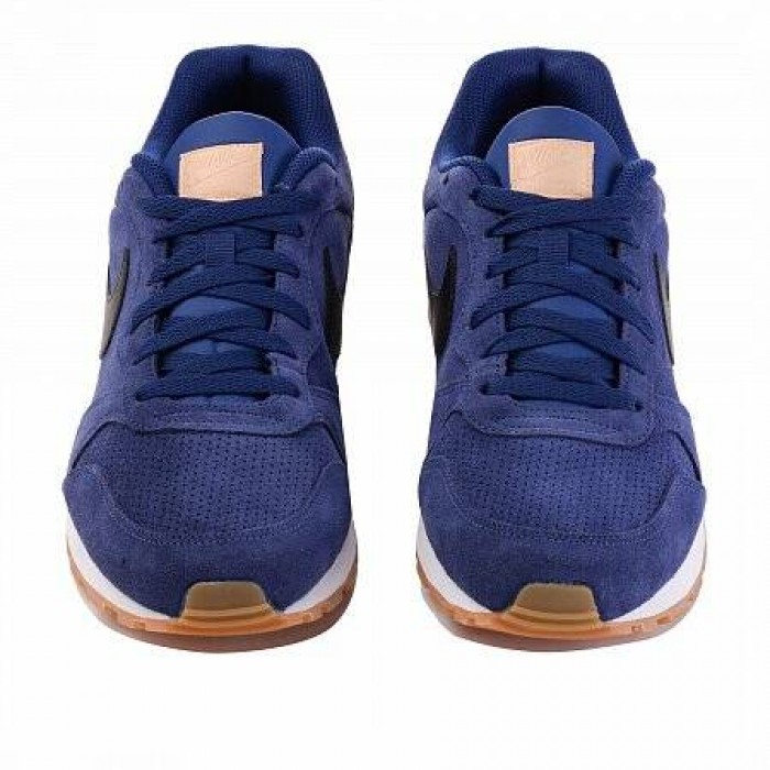 Кроссовки Nike MD RUNNER 2 SUEDE (Цвет Blue-Black)