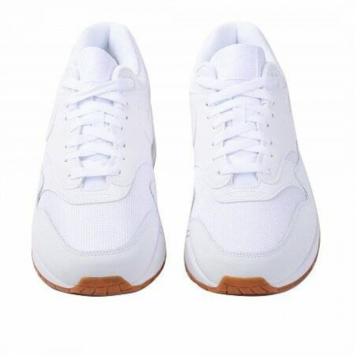 Кроссовки Nike AIR MAX 1 (Цвет White-Gum Med Brown)