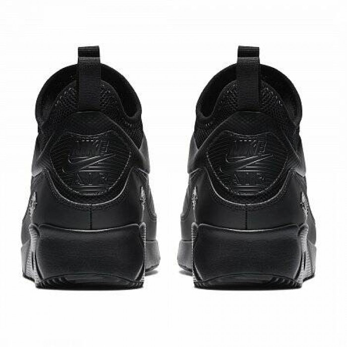 Кроссовки Nike AIR MAX 90 ULTRA MID WINTER (Цвет Black-Black-Anthracite)