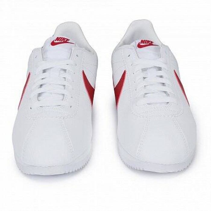 Кроссовки Nike CLASSIC CORTEZ LEATHER (Цвет White-Red-Blue)