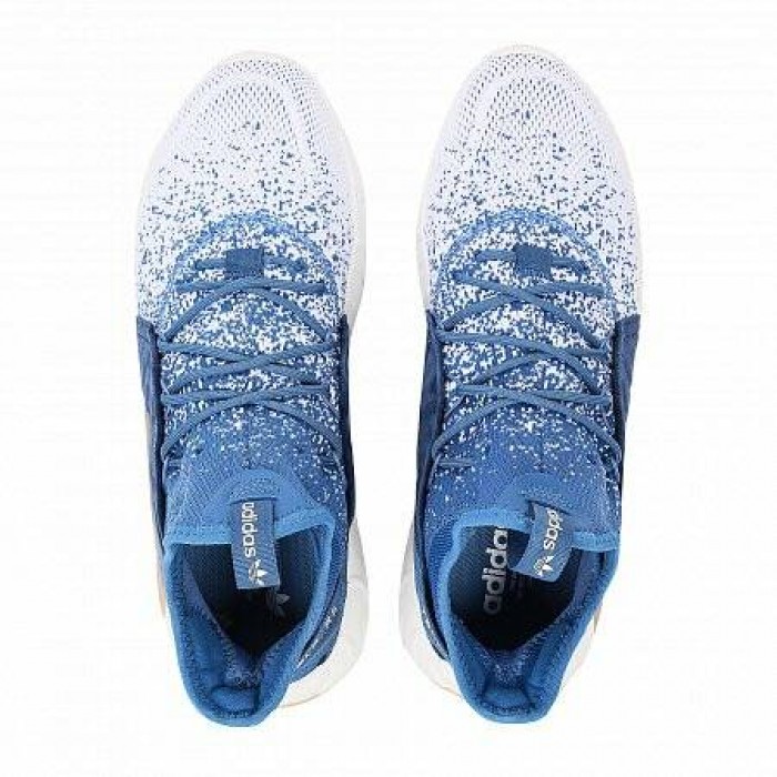 Кроссовки Adidas Originals TUBULAR RISE PRIMEKNIT (Цвет White-Blue)