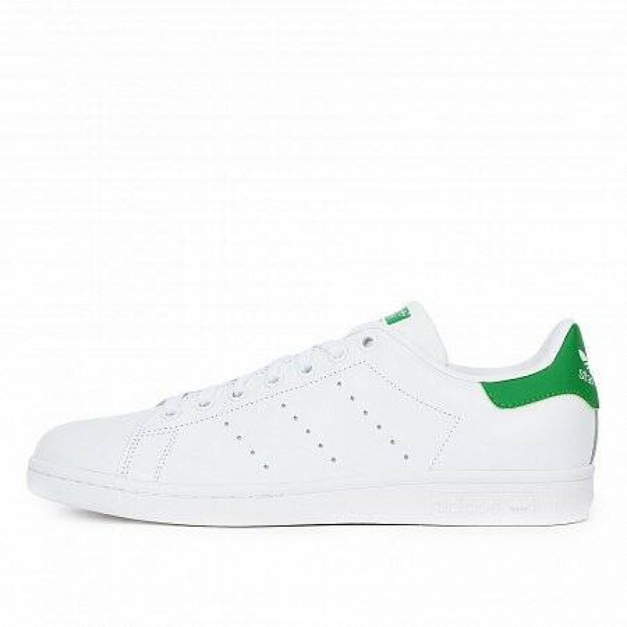 Кроссовки Adidas Originals STAN SMITH LEATHER TRAINERS (Цвет White-Green)