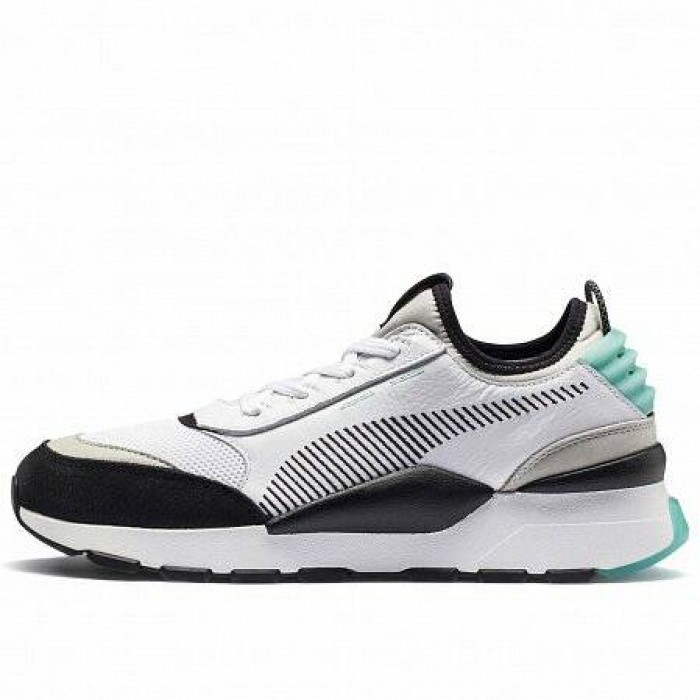 Кроссовки Puma RS-0 RE-INVENTION (Цвет White-Gray Violet-Biscay Green)