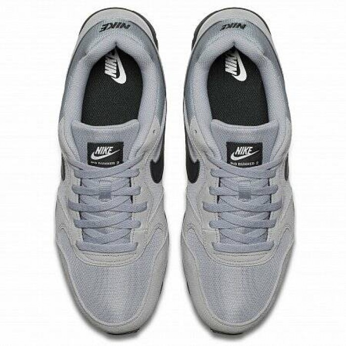 Кроссовки Nike MD RUNNER 2 (Цвет Wolf Grey-Black-White)