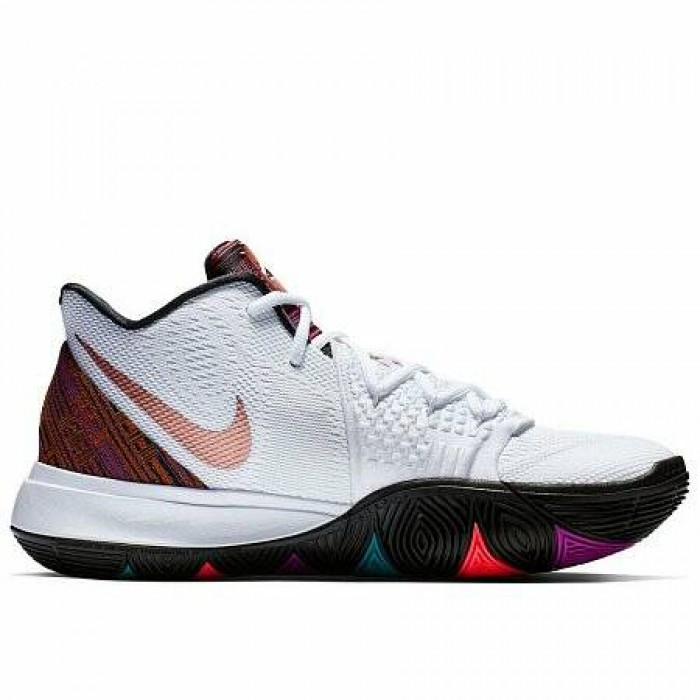 Кроссовки Nike KYRIE 5 BHM (Цвет White-Mtlc Red Bronze)