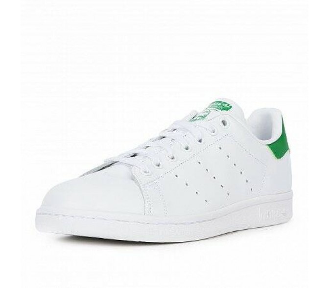 Кроссовки Adidas Originals STAN SMITH LEATHER TRAINERS (Цвет White-Green)